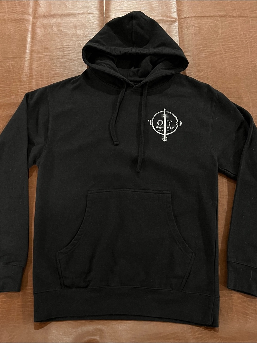 Toto Band 2024 Tour Hoodie Sweatshirt - Dual Sided - Medium (For Small)